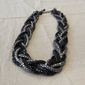 Braided Statement Necklace